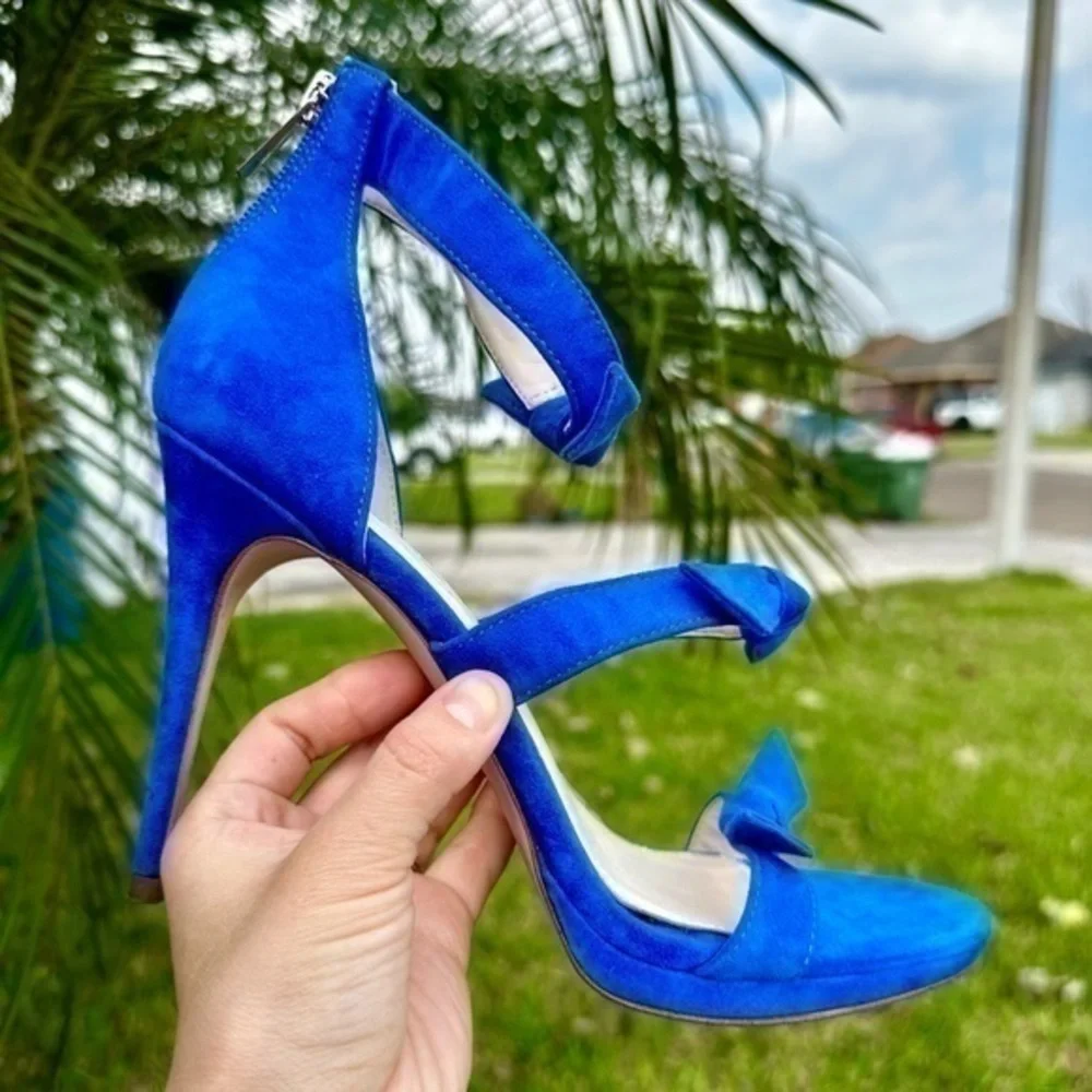 Jessica Simpson Kaycie Bow Ankle Strap Heels